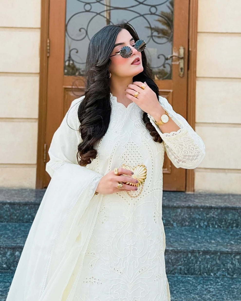 SUMMER LAWN COLLECTION 2026*✨ *BRAND NAME* MARIA B _WEAR BY THE GORGEOUS ACTRESS_ *SHAMZAY* *FABRIC* PREMIUM AIR-JET LAWN *LAWN QUALITY* 💯% GUARANTEED