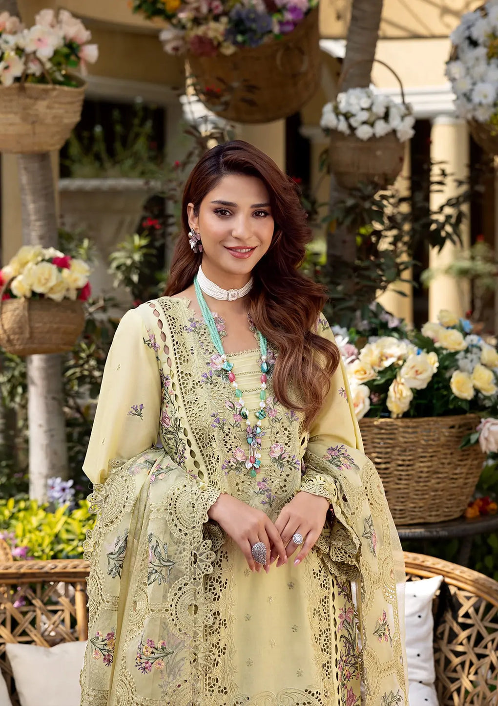 ELAF | BAHAAR | UNSTITCHED LAWN 3PC