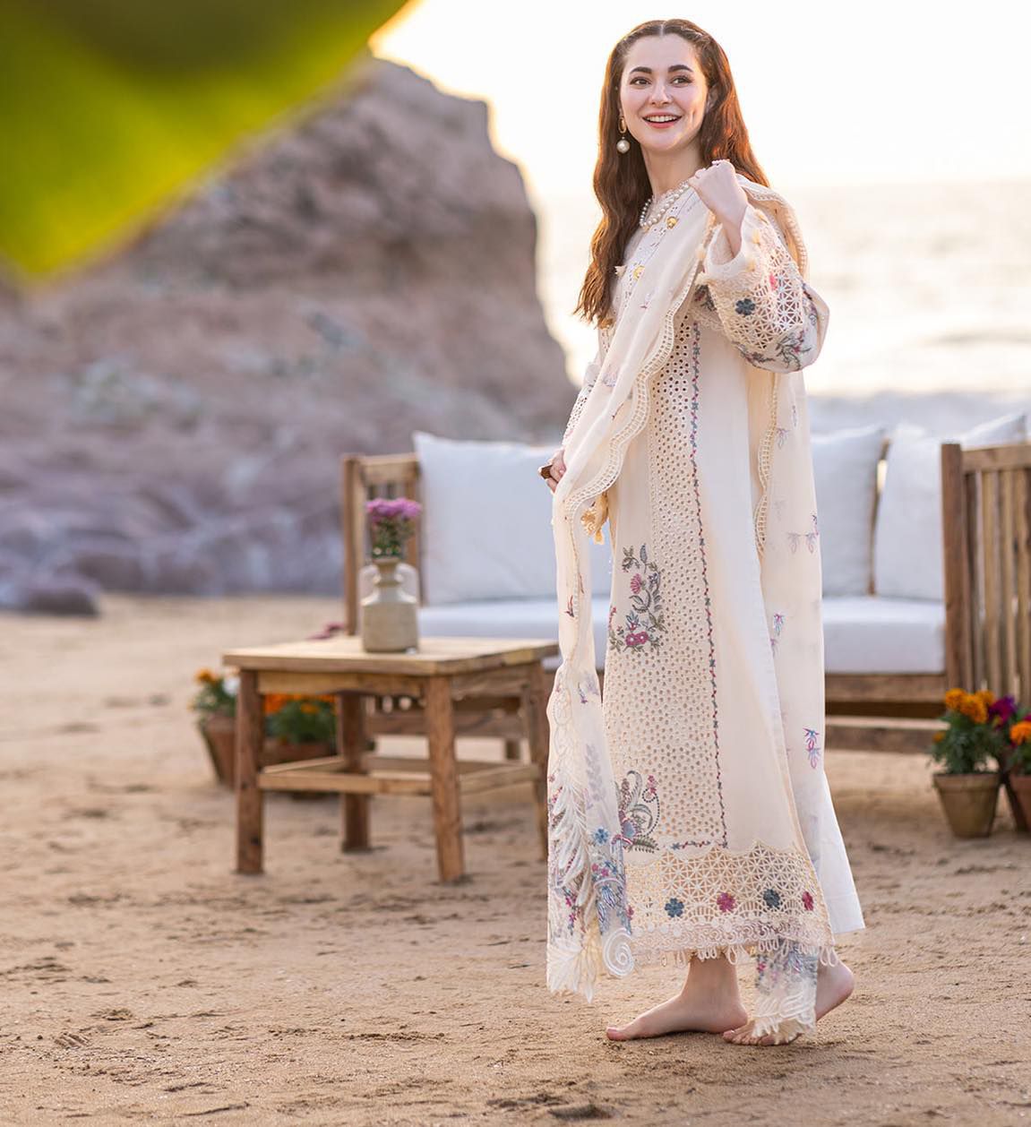 *BRAND NAME* QALAMQAR WEAR BY  HANIA AMIR