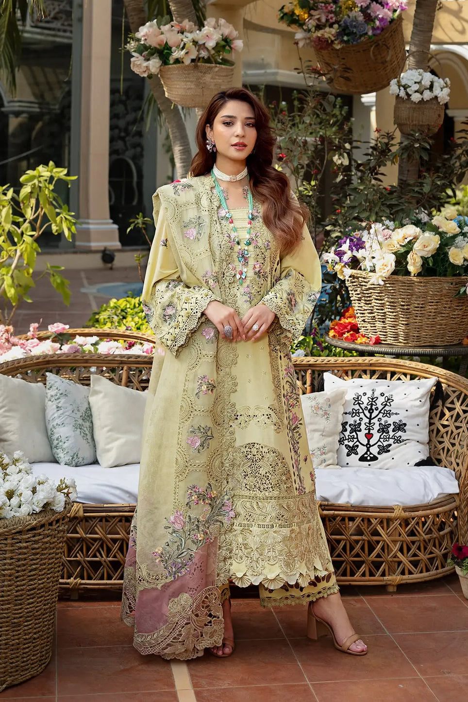 ELAF | BAHAAR | UNSTITCHED LAWN 3PC