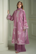 CROSS STITCH LUXURY WINTER UNSTITCHED EMBROIDERED 3PC WITH DHANAK EMBROIDERED SHAWL