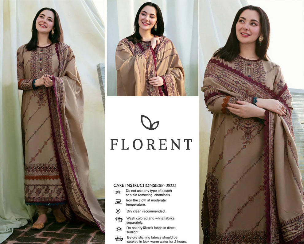 Florent Most demanding article arrived in Dhanak fabric