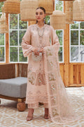 CRIMSON | DREAMY PEACH | UNSTITCHED LAWN 3PC