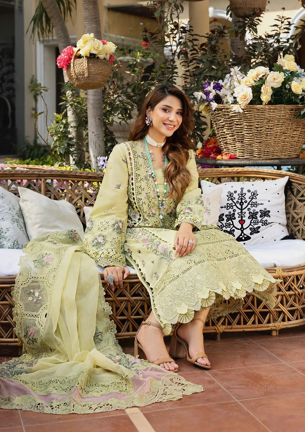 ELAF | BAHAAR | UNSTITCHED LAWN 3PC